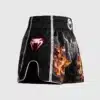 ⁦מכנס איגרוף תאילנדי Venum Gladiator 5.0 Muay Thai Shorts - Black/Neon Orange⁩ – תמונה ⁦4⁩