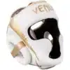 מגן ראש Venum Elite Headgear White Gold