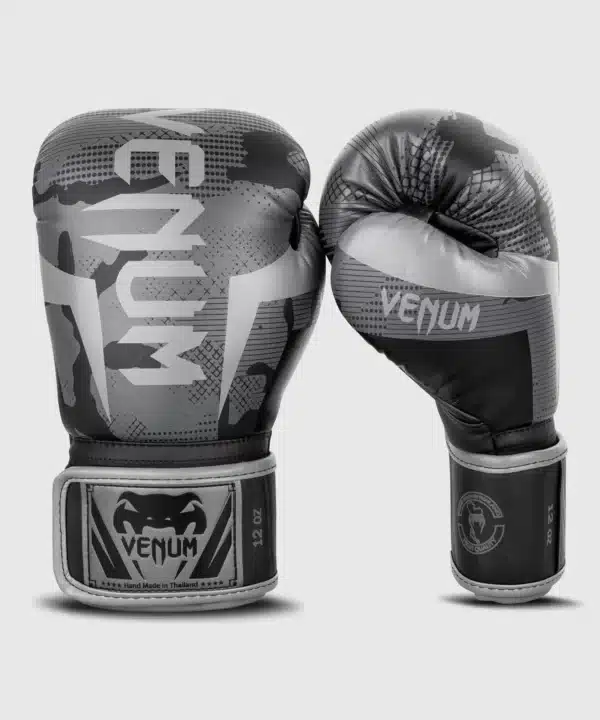 כפפות איגרוף Venum Elite Boxing Gloves Black/Dark camo