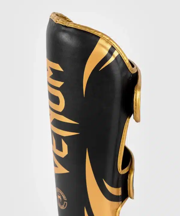 Venum Challenger Shin Guards - Black/Gold