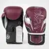 כפפות איגרוף Venum Elite Evo Boxing Gloves Burgundy/Silver