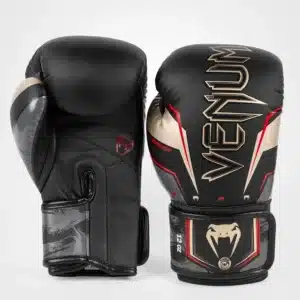 כפפות איגרוף Venum Elite Evo Boxing Gloves Black/Gold/Red