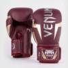 כפפות איגרוף Venum Elite Boxing Gloves Burgundy/Gold