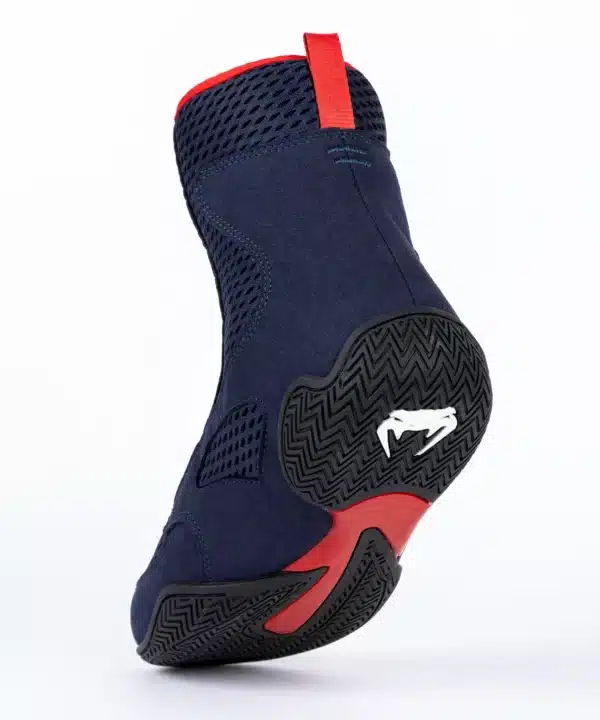 נעלי איגרוף Venum Contender Boxing Shoes Navy Blue Red