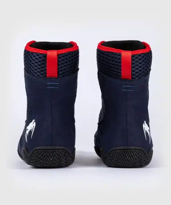 נעלי איגרוף Venum Contender Boxing Shoes Navy Blue Red