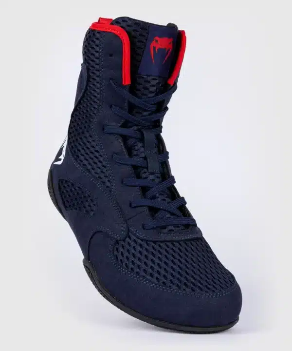 נעלי איגרוף Venum Contender Boxing Shoes Navy Blue Red