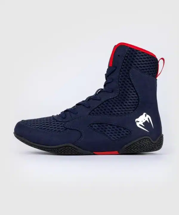 נעלי איגרוף Venum Contender Boxing Shoes Navy Blue Red