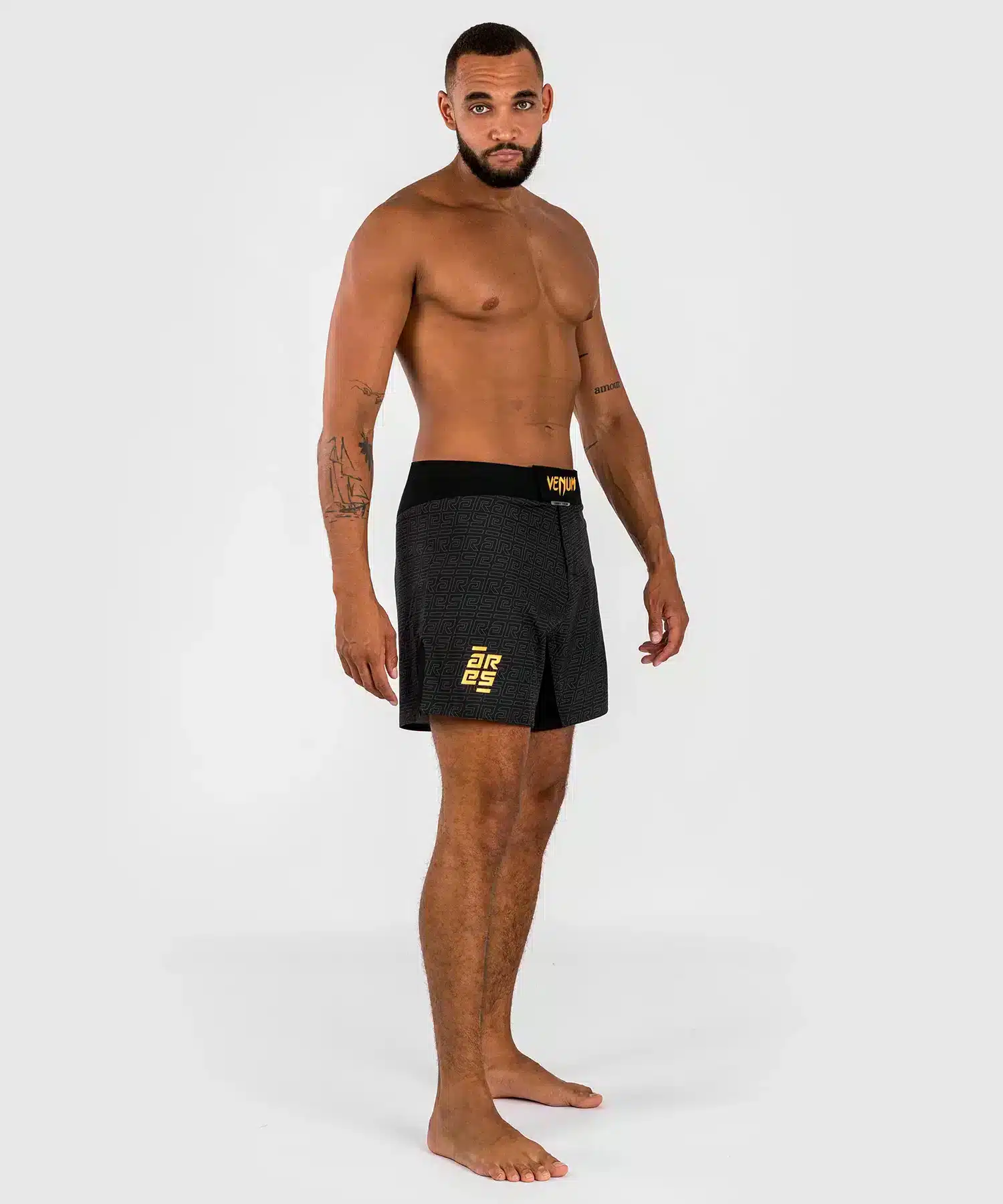 מכנסי לחימה Venum x Ares 2.0 Fight Shorts - Black/Gold