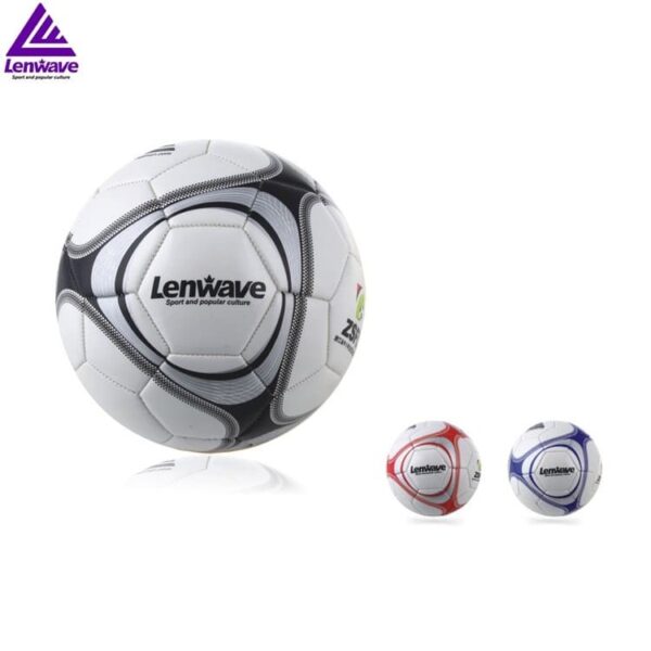 כדור כדורגל עור איכותי מקצועי מידה 5 דגם 0503 LENWAVE