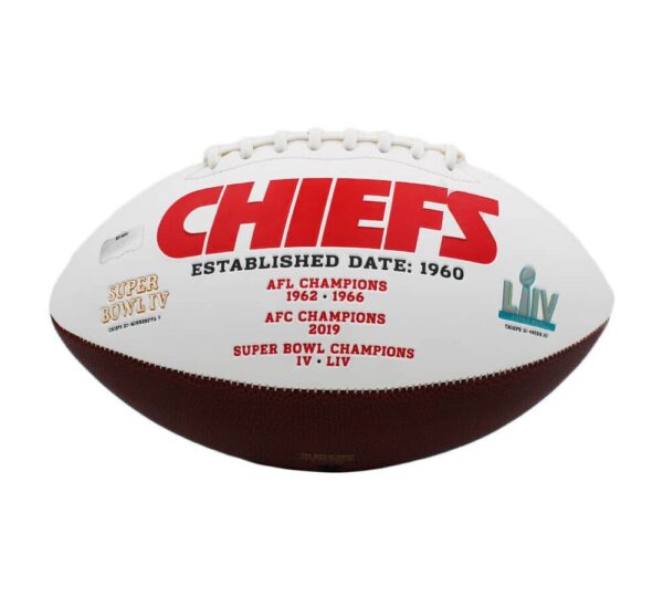 כדור פוטבול אמריקאי עור דגם CHIEFS 4388-1