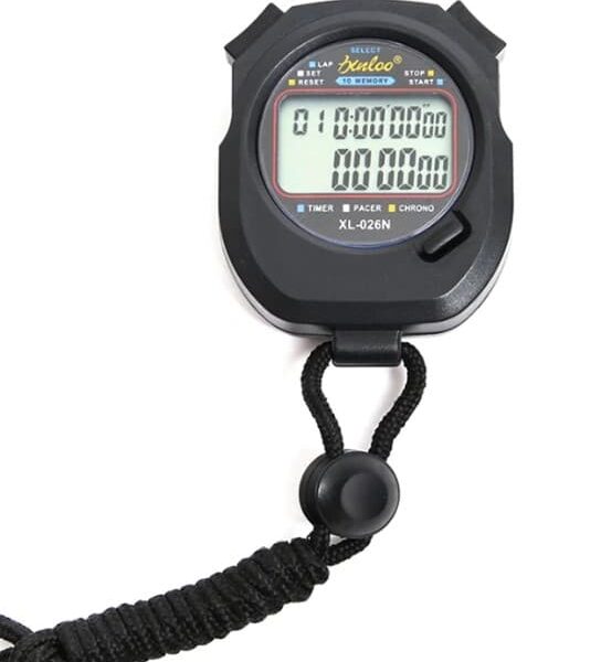 שעון עצר סטופר מקצועי 10 זכרונות PACIFIX XL026