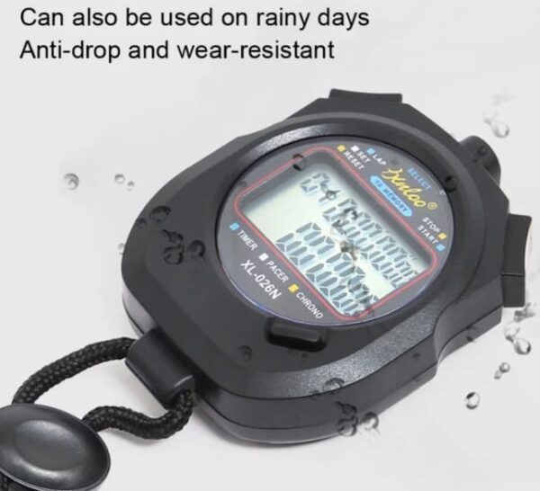שעון עצר סטופר מקצועי 10 זכרונות PACIFIX XL026