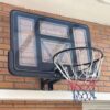 ⁦לוח כדורסל שקוף מקצועי 110/75 ס"מ עם הרחקה מהקיר DUNK M007⁩ – תמונה ⁦5⁩