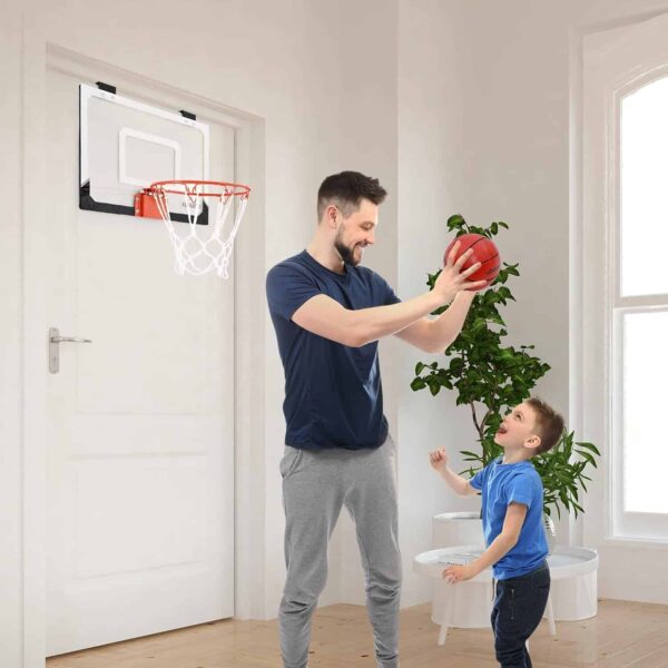לוח סל שקוף לדלת לוח כדורסל לדלת לבית DUNK M011