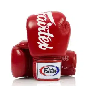 כפפות איגרוף פיירטקס FAIRTEX  DELUXE TIGHT-FIT GLOVES BGV19 - אדום
