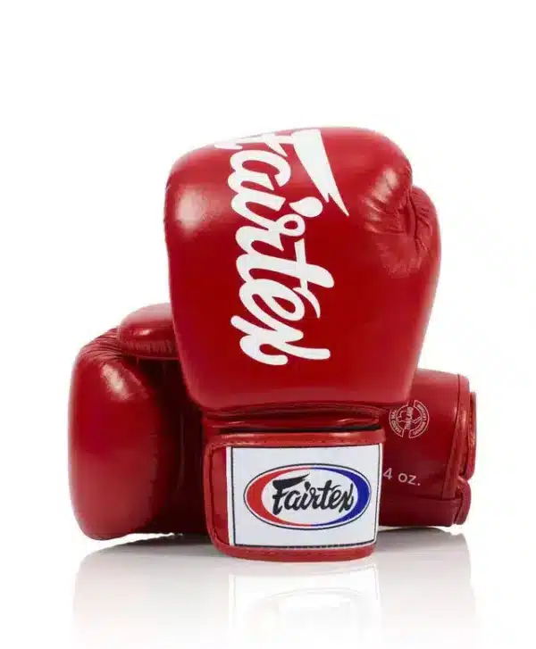 כפפות איגרוף פיירטקס FAIRTEX  DELUXE TIGHT-FIT GLOVES BGV19 - אדום