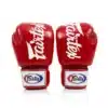 ⁦כפפות איגרוף פיירטקס FAIRTEX  DELUXE TIGHT-FIT GLOVES BGV19 - אדום⁩ – תמונה ⁦2⁩