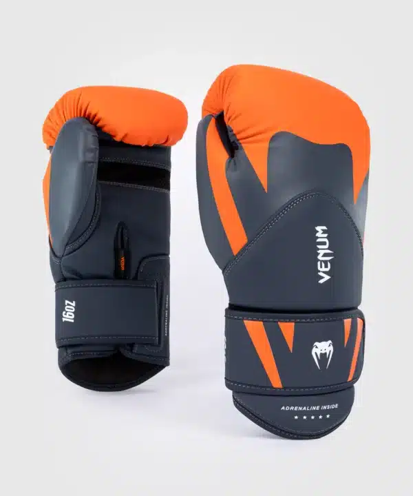 כפפות אגרוף Venum Challenger 4.0 Boxing Gloves - Orange/Navy Blue - כחול כהה כתום