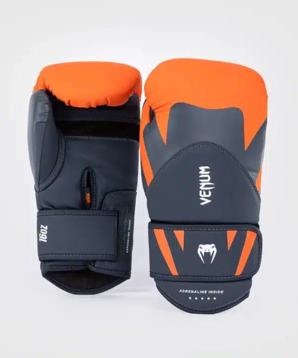 כפפות אגרוף Venum Challenger 4.0 Boxing Gloves - Orange/Navy Blue - כחול כהה כתום