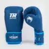 ⁦כפפות אגרוף סדרה מיוחדת Venum X Top Rank Original Impact Boxing Gloves - Navy Blue⁩ – תמונה ⁦2⁩