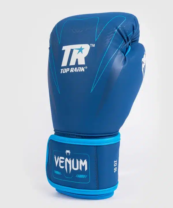 כפפות אגרוף סדרה מיוחדת Venum X Top Rank Original Impact Boxing Gloves - Navy Blue