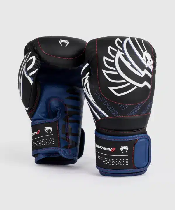 כפפות איגרוף Venum x TEKKEN 8 - Jin Kazama Boxing Gloves - Blue/Black/White
