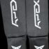 מגן רגליים + עצם כף רגל APEX אומניות לחימה שחור - M