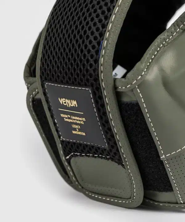 Venum Impact Evo Headgear - Military Green - מגן ראש ונום