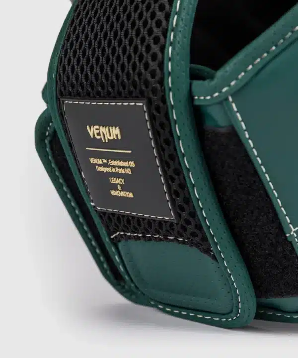 Venum Impact Evo Headgear - Emerald Green - מגן ראש ונום