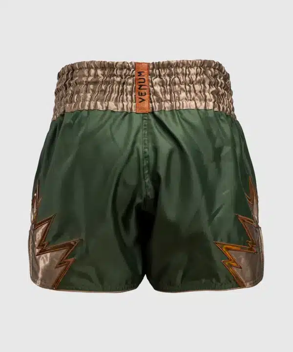 מכנס איגרוף תאילנדי Venum Inferno Muay Thai Shorts - Khaki/Bronze