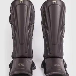 מגני רגליים Venum Impact Evo Shin Guards - Chocolate