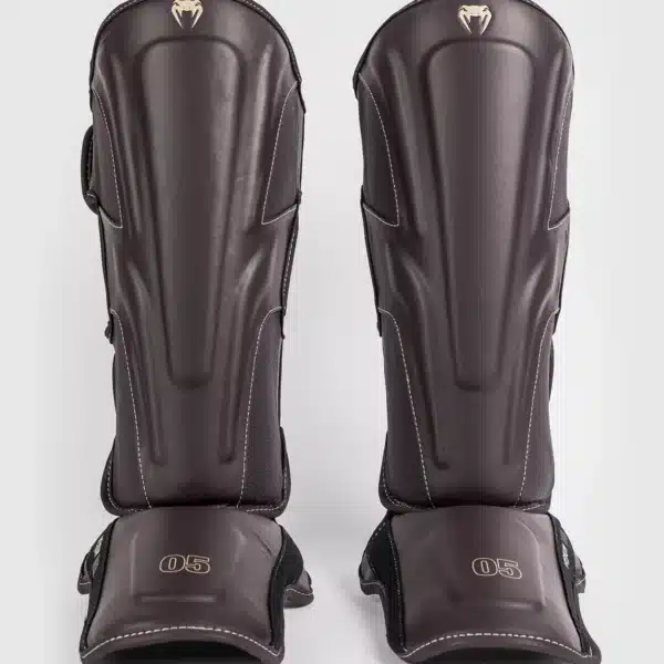 מגני רגליים Venum Impact Evo Shin Guards - Chocolate