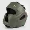 Venum Impact Evo Headgear - Military Green - מגן ראש ונום