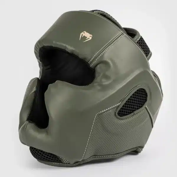 Venum Impact Evo Headgear - Military Green - מגן ראש ונום