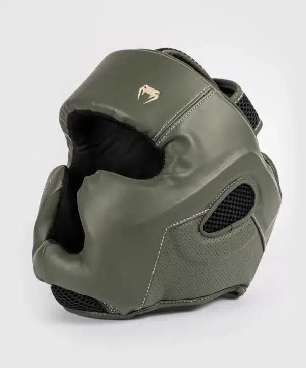 Venum Impact Evo Headgear - Military Green - מגן ראש ונום