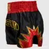 ⁦מכנס איגרוף תאילנדי Venum Inferno Muay Thai Shorts - Black/Gold/Red⁩ – תמונה ⁦2⁩
