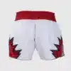 ⁦מכנס איגרוף תאילנדי Venum Inferno Muay Thai Shorts - White/Red⁩ – תמונה ⁦3⁩
