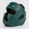 Venum Impact Evo Headgear - Emerald Green - מגן ראש ונום
