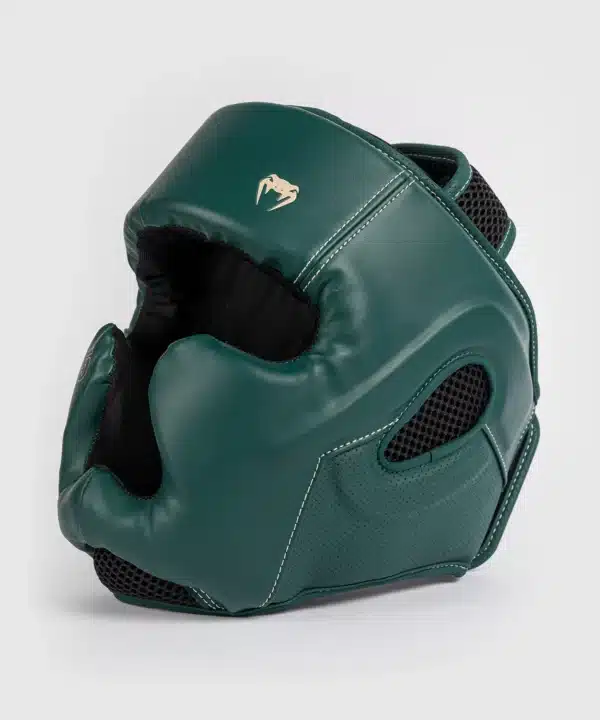 Venum Impact Evo Headgear - Emerald Green - מגן ראש ונום