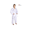 חליפת טקוואנדו מקצועית WT Dobok - White Neck DAEDO