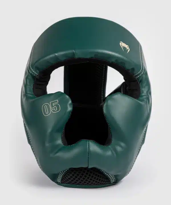 Venum Impact Evo Headgear - Emerald Green - מגן ראש ונום