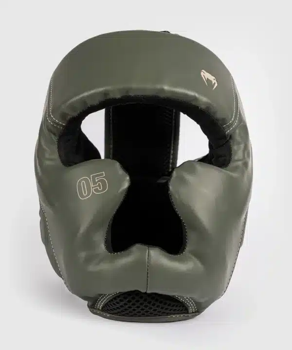 Venum Impact Evo Headgear - Military Green - מגן ראש ונום