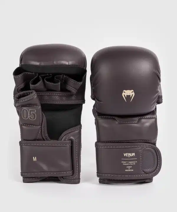 כפפות ספארינג Venum Impact Evo MMA Sparring Gloves - Chocolate