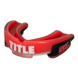 מגן שיניים אדום 3 שכבות הגנה TITLE Boxing Gel Triple-Shox Mouthguard 2.0