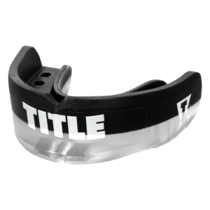 מגן שיניים TITLE Boxing Air Force Duo-Defense Mouthguard 2.0 שחור שקוף