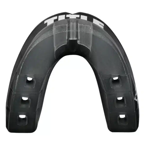 מגן שיניים TITLE Boxing Air Force Duo-Defense Mouthguard 2.0 שחור שקוף