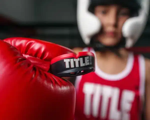 מגן שיניים TITLE Boxing Air Force Duo-Defense Youth Mouthguard 2.0