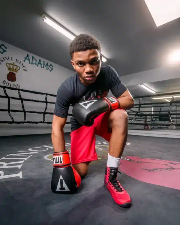 נעלי אגרוף TITLE Boxing Predator II Shoes 2.0 אדום