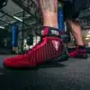 ⁦נעלי אגרוף TITLE Boxing Predator II Shoes 2.0 אדום⁩ – תמונה ⁦3⁩
