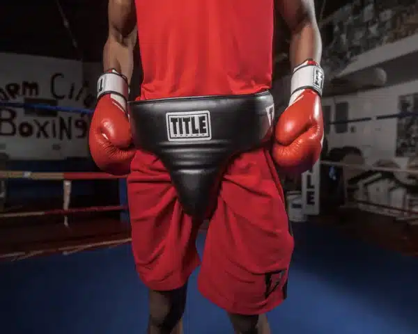מגן אשכים מקצועי לאימון MMA/ איגרוף קלאסי/ איגרוף תאילנדי TITLE Boxing Deluxe Groin Protector Plus 2.0